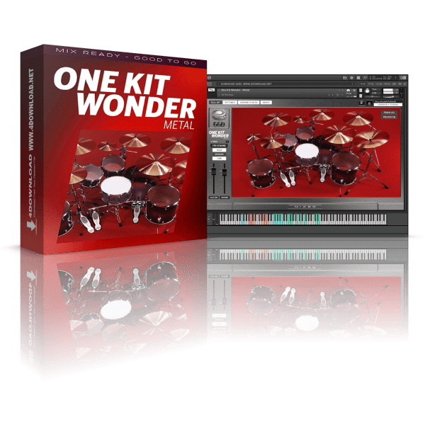 GetGood Drums One Kit Wonder - Metal KONTAKT Library